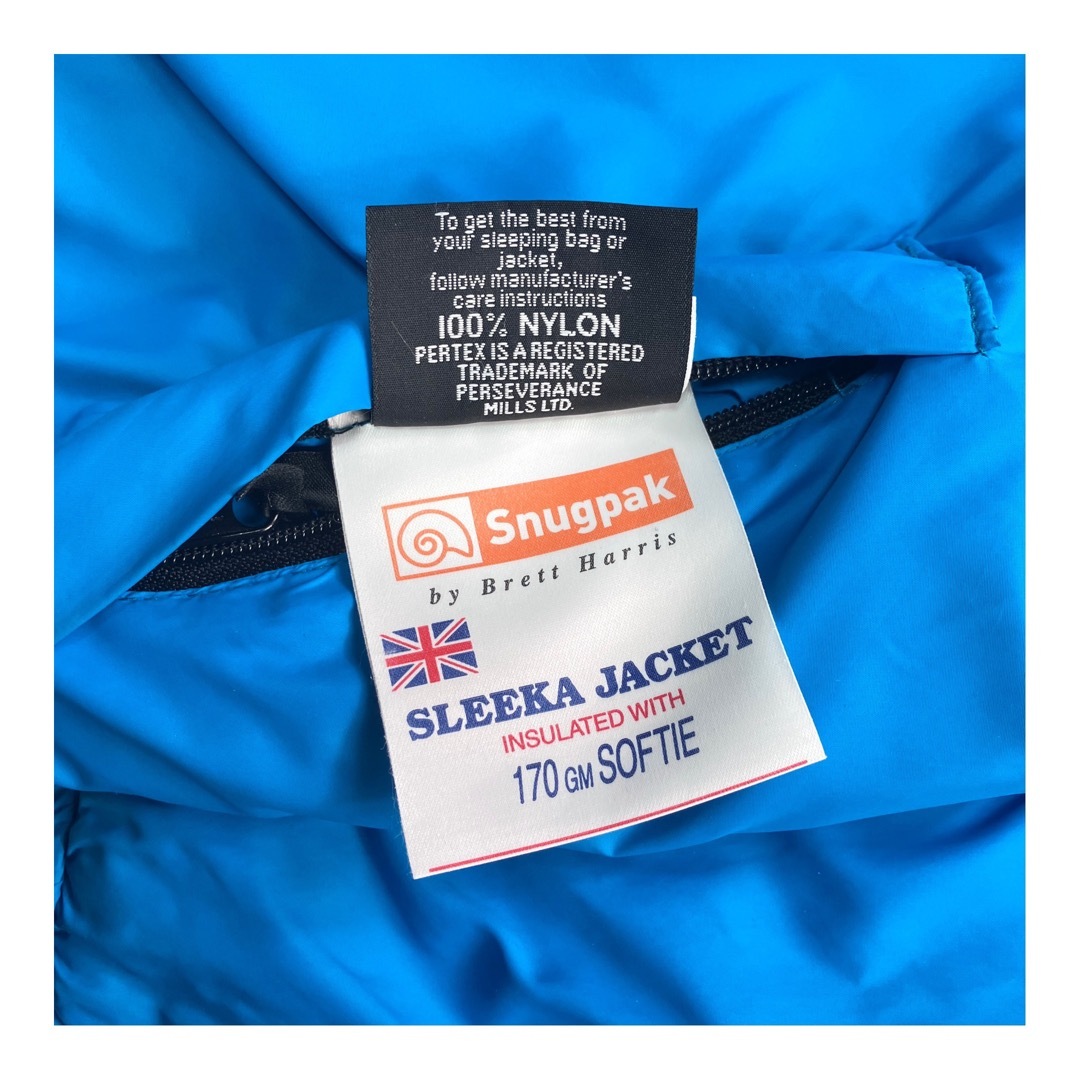 Snugpak - 00s UK製 Snugpak リバーシブル中綿ジャケット テック Snugpak - 00s UK製 Snugpak リバーシブル中綿ジャケット テック