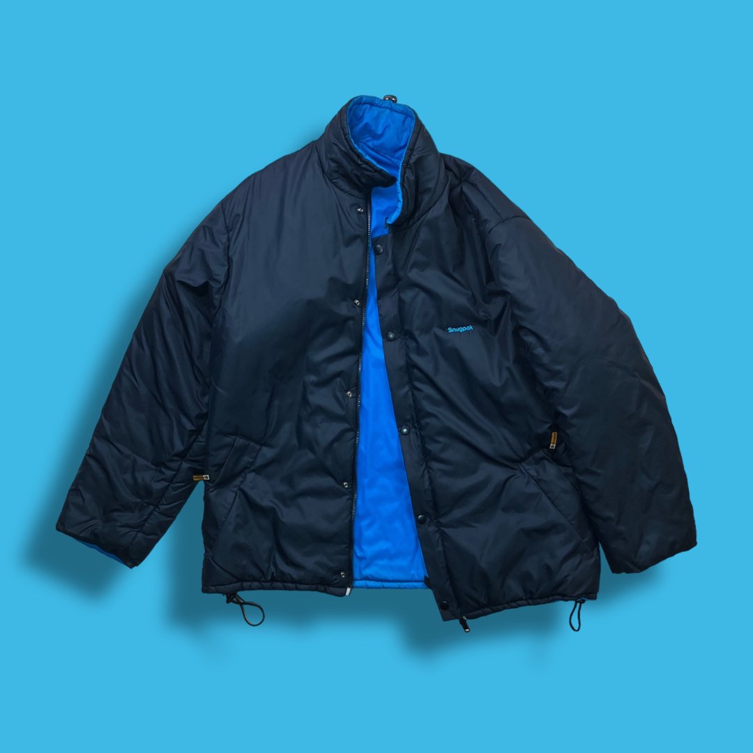 Snugpak - 00s UK製 Snugpak リバーシブル中綿ジャケット テック Snugpak - 00s UK製 Snugpak リバーシブル中綿ジャケット テック