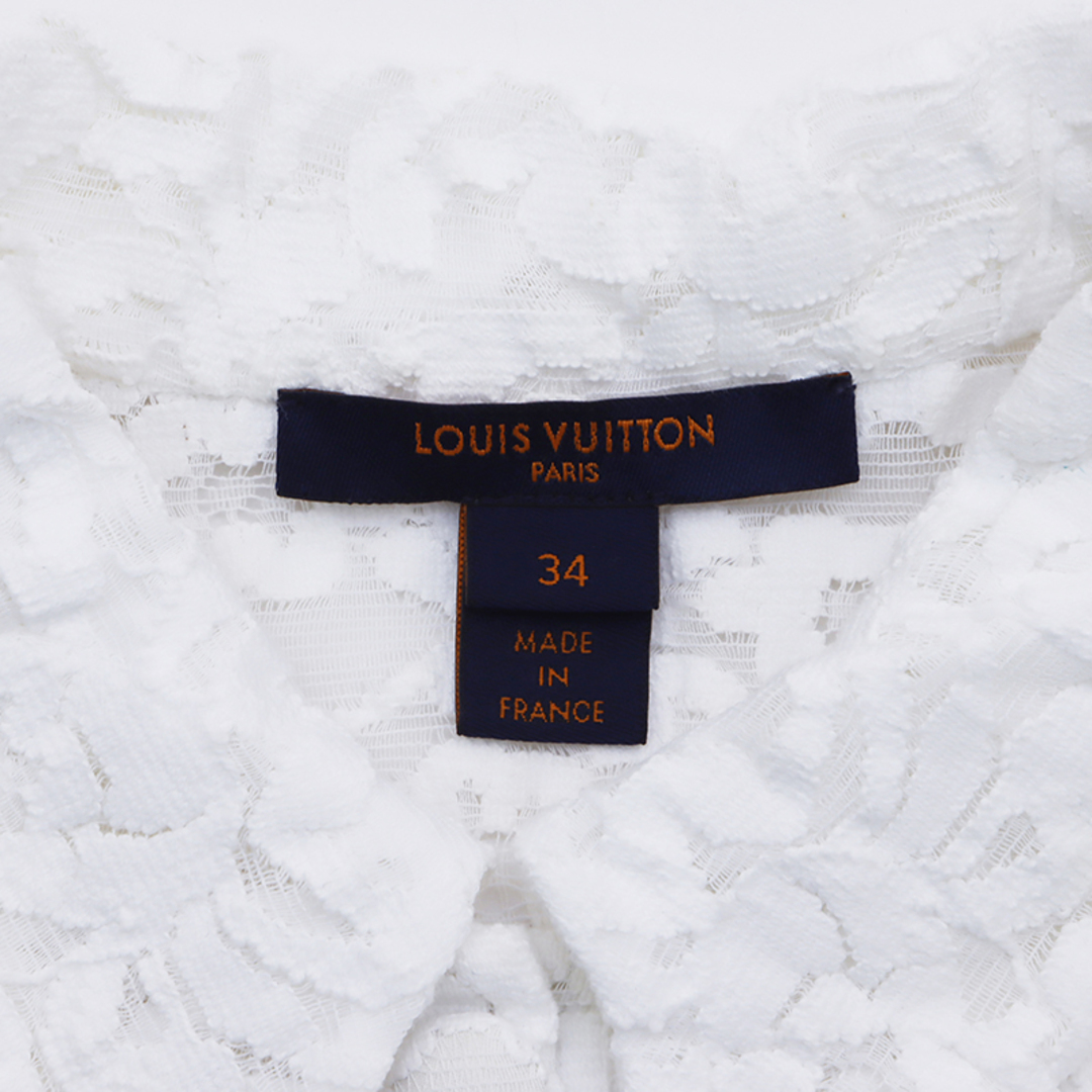 LOUIS VUITTON(ルイヴィトン)のヴィトン LV フルレース 長袖シャツ レディースのトップス(シャツ/ブラウス(長袖/七分))の商品写真