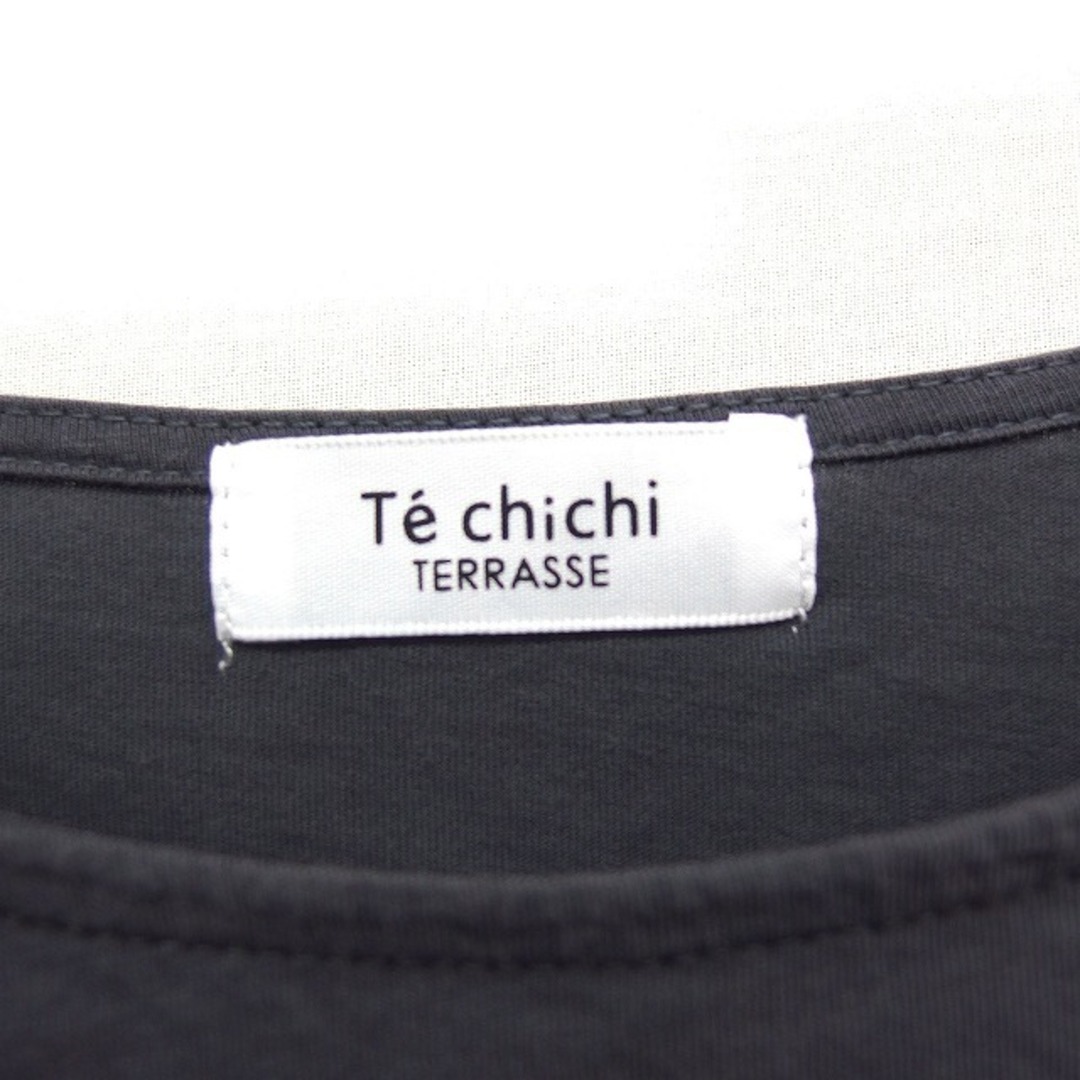 Techichi(テチチ)のテチチ Te chichi フラッタースリーブカットソー Tシャツ ボートネック レディースのトップス(カットソー(半袖/袖なし))の商品写真