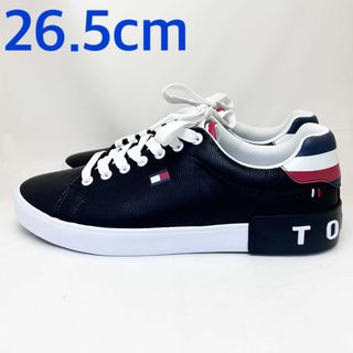 トミーヒルフィガー(TOMMY HILFIGER)の新品 トミーヒルフィガー スニーカー REZZ ブラック 26.5cm(スニーカー)