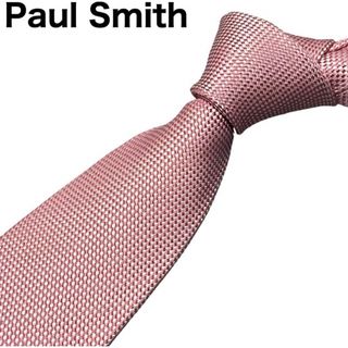 ポールスミス(Paul Smith)のPaul Smith ネクタイ　肉厚　光沢　ソリッド　シルク100 裏地水玉(ネクタイ)