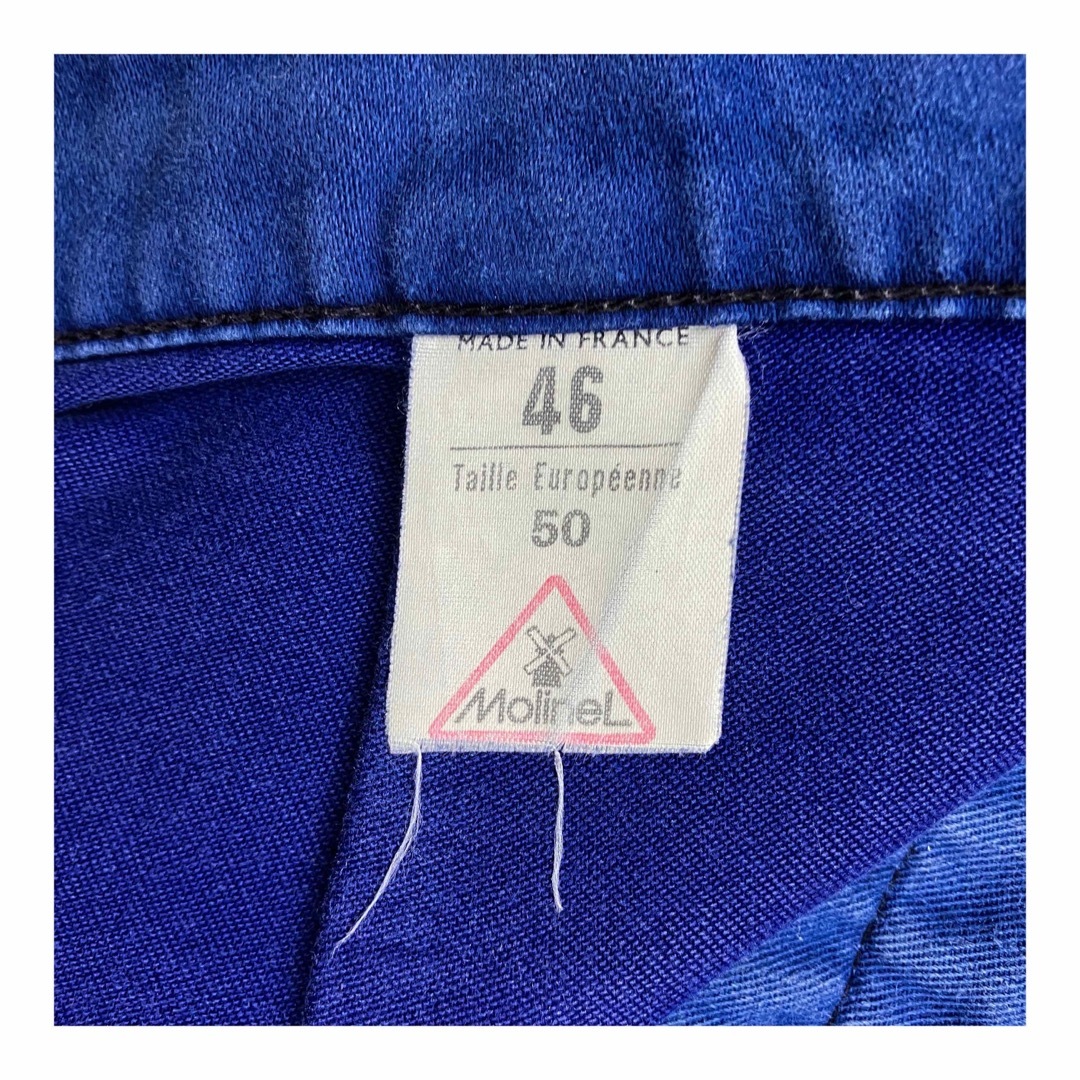 VINTAGE(ヴィンテージ)の80s Au Molinel フレンチモールスキンワークパンツ フランス メンズのパンツ(ワークパンツ/カーゴパンツ)の商品写真