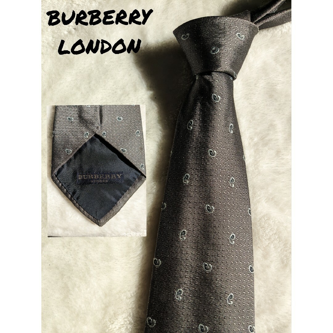 BURBERRY(バーバリー)の【シルク100％】BURBERRY LONDON　バーバリー　ネクタイ　ホース メンズのファッション小物(ネクタイ)の商品写真