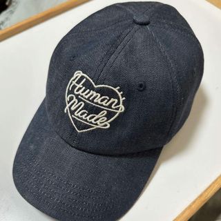 ヒューマンメイド(HUMAN MADE)のHUMAN MADE 6 PANEL DENIM CAP デニム　キャップ(キャップ)