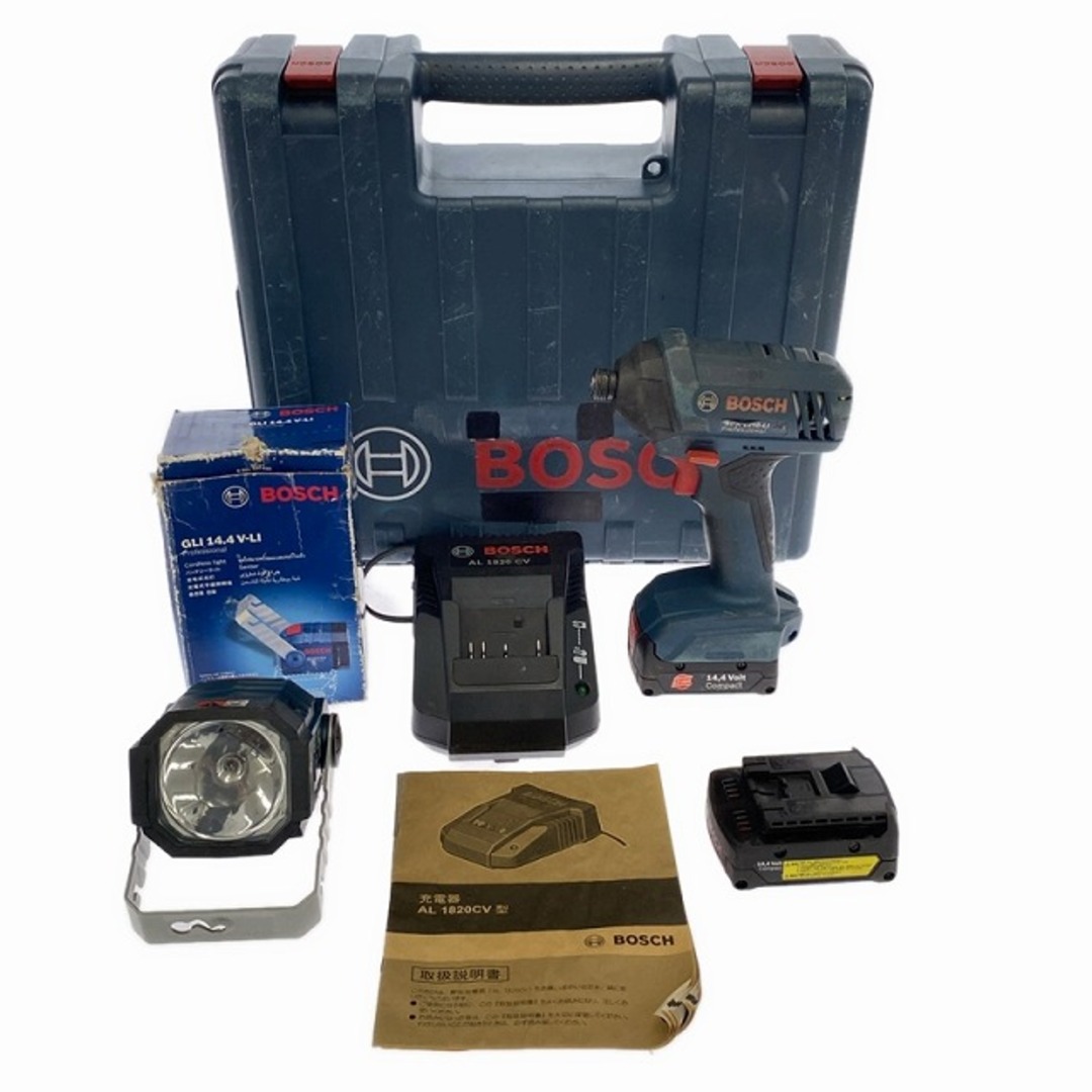 BOSCH - ☆中古☆BOSCH ボッシュ 14.4V バッテリーインパクト BOSCH - ☆中古☆BOSCH ボッシュ 14.4V バッテリーインパクト