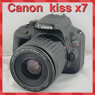 キヤノン(Canon)の❤️初心者にもオススメ❤️Canon  kiss x7 レンズキット❤️(デジタル一眼)