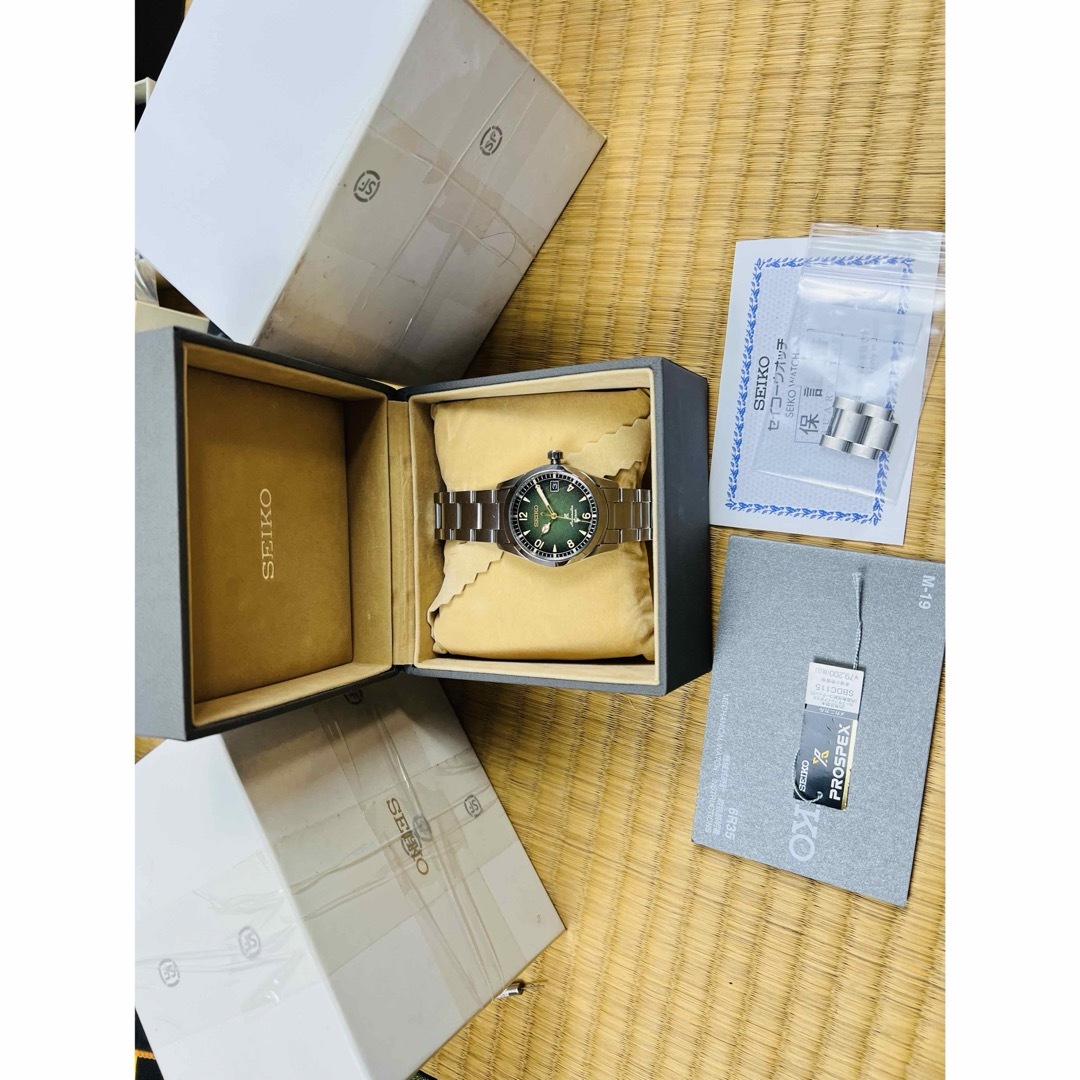 SEIKO(セイコー)の【極美品】セイコー SBDC115  プロスペックス アルピニスト 自動巻き メンズの時計(腕時計(アナログ))の商品写真