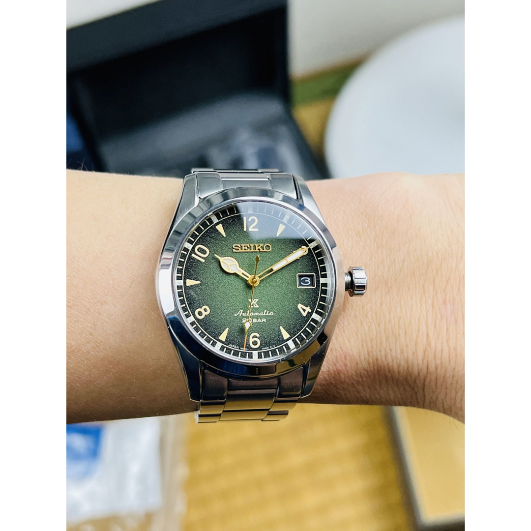 SEIKO(セイコー)の【極美品】セイコー SBDC115  プロスペックス アルピニスト 自動巻き メンズの時計(腕時計(アナログ))の商品写真