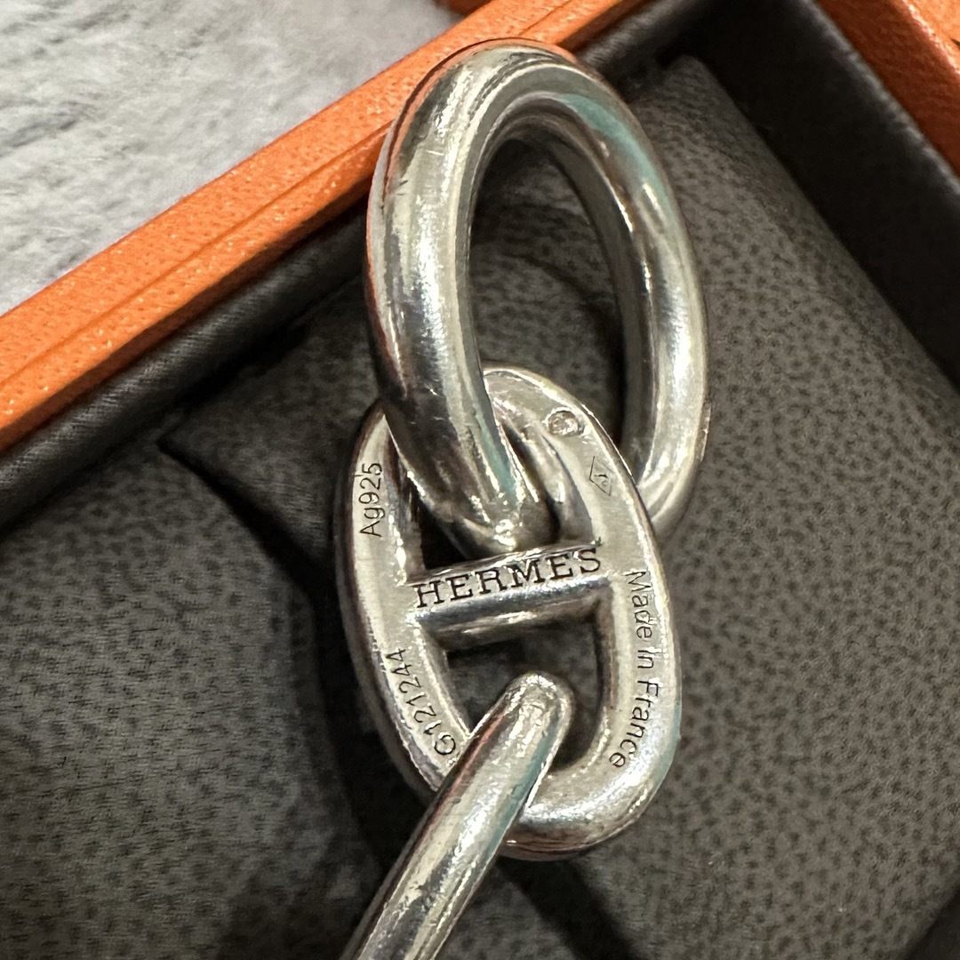 Hermes(エルメス)のHERMES シェーヌダンクルTGM 11コマ メンズのアクセサリー(ブレスレット)の商品写真