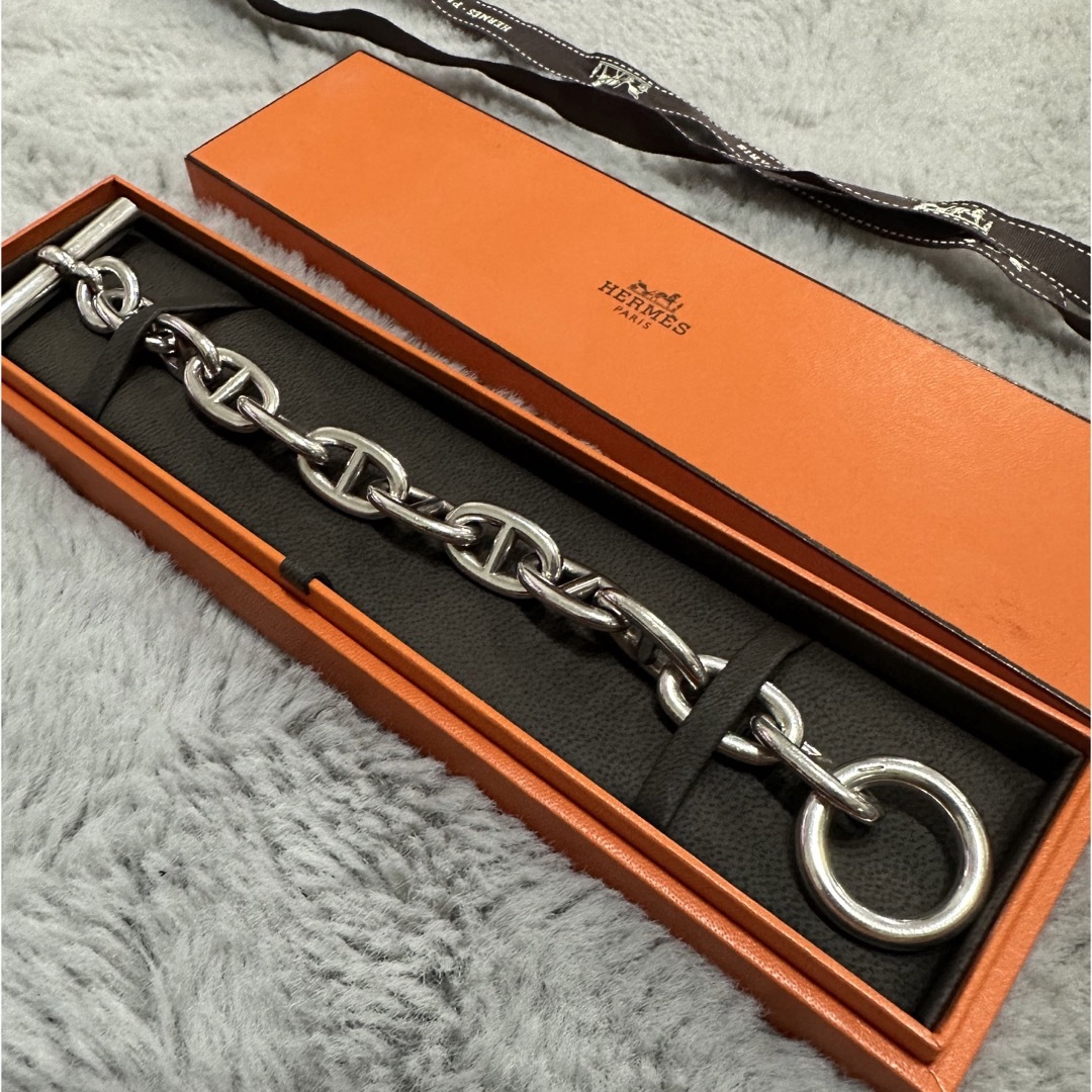 Hermes(エルメス)のHERMES シェーヌダンクルTGM 11コマ メンズのアクセサリー(ブレスレット)の商品写真