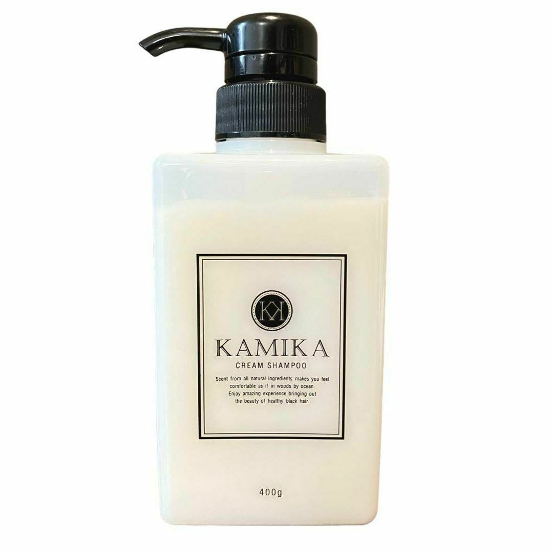 KAMIKA(カミカ)の【新品未開封】KAMIKAカミカ オールインワン クリームシャンプー 400g コスメ/美容のヘアケア/スタイリング(シャンプー)の商品写真