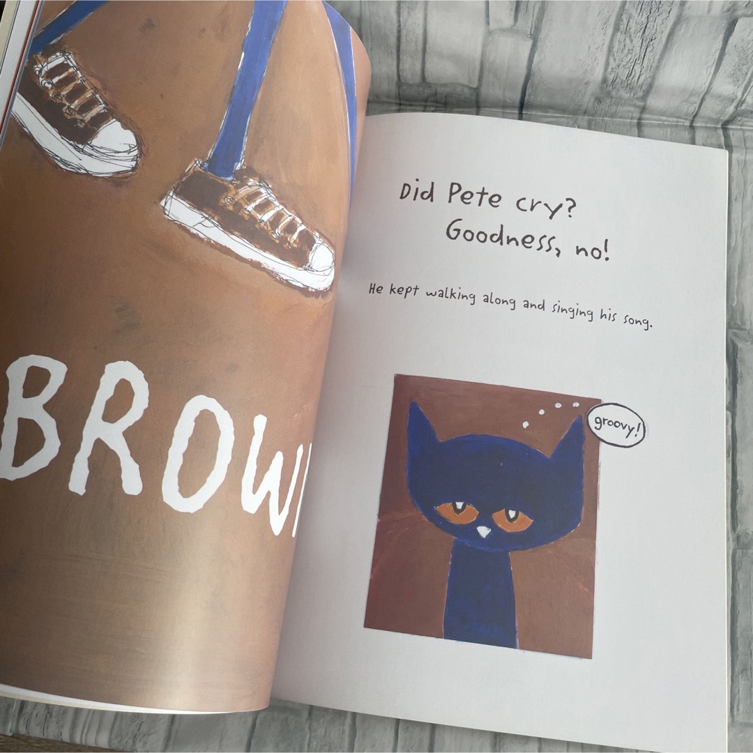 大人気‼️ Pete the cat 英語絵本　子供　読み聞かせ エンタメ/ホビーの本(絵本/児童書)の商品写真