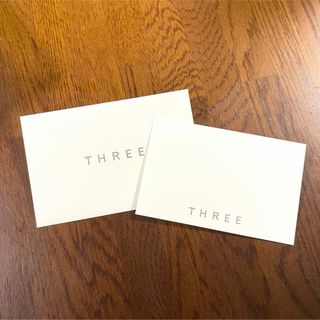 THREE メッセージカード