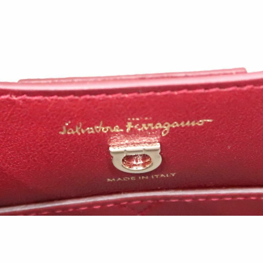 Salvatore Ferragamo(サルヴァトーレフェラガモ)の定価25万↑美品フェラガモ マーゴット トップハンドル 2WAYショルダーバッグ レディースのバッグ(ハンドバッグ)の商品写真