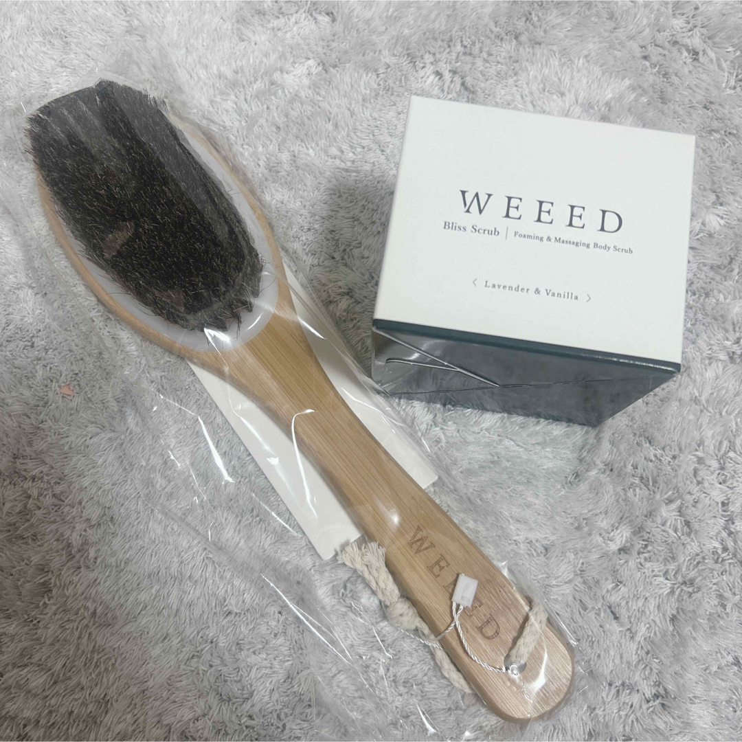 WEED スクラブ コスメ/美容のボディケア(ボディスクラブ)の商品写真