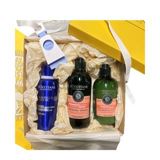 ロクシタン(L'OCCITANE)の新品未使用 ロクシタン ギフトボックス クレンジング シャンプー コンディショナ(シャンプー/コンディショナーセット)