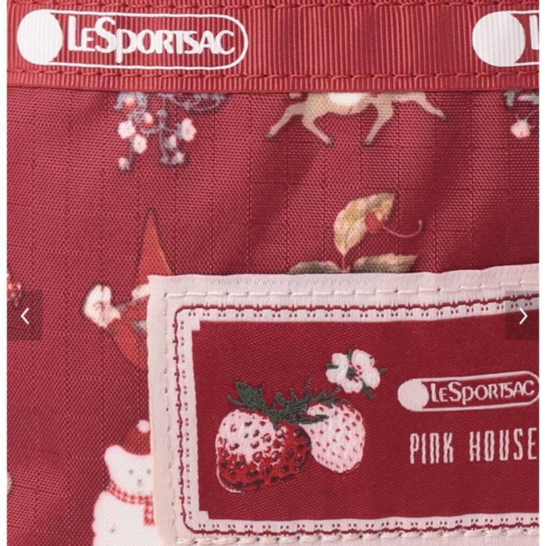 LeSportsac(レスポートサック)の[新品]レスポートサック　ピンクハウス　ショルダーバッグ　RED  レディースのバッグ(ショルダーバッグ)の商品写真