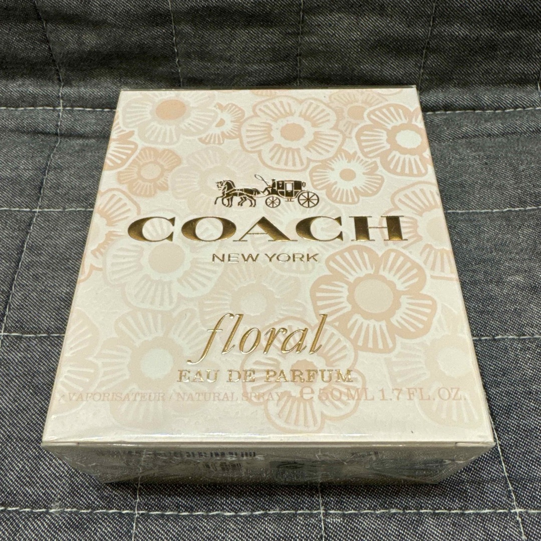 COACH(コーチ)の未開封 COACH コーチ フローラル オードパルファム 50ml 香水 コスメ/美容の香水(香水(女性用))の商品写真