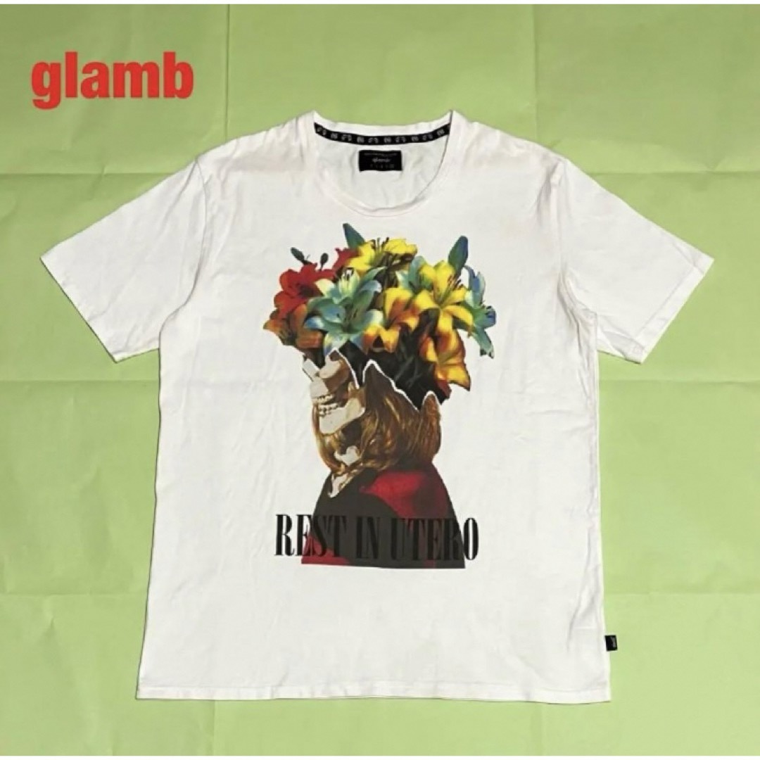 glamb(グラム)の【人気】glamb　グラム　レストインユーテロTシャツ　GB0320-T04 メンズのトップス(Tシャツ/カットソー(半袖/袖なし))の商品写真