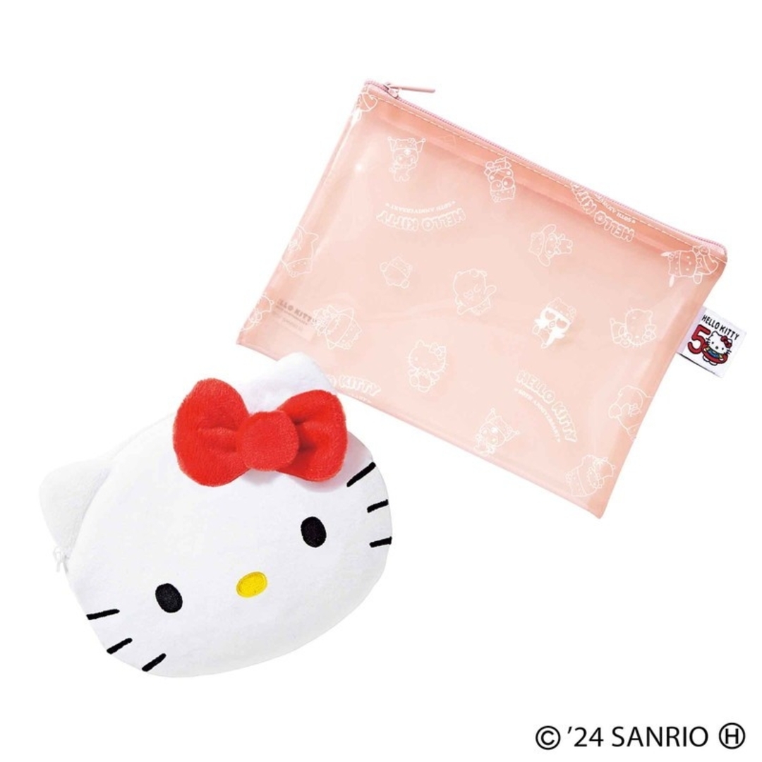 宝島社(タカラジマシャ)のsweetふろく♪HELLOKITTY♪porchset♥️ レディースのファッション小物(ポーチ)の商品写真