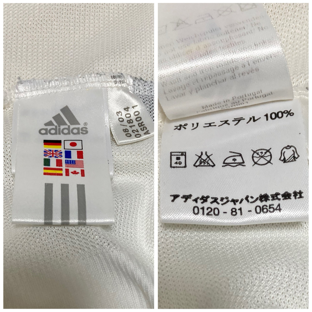 adidas(アディダス)のadidas レアルマドリード 02-03ユニフォーム 10 アディダス  スポーツ/アウトドアのサッカー/フットサル(ウェア)の商品写真