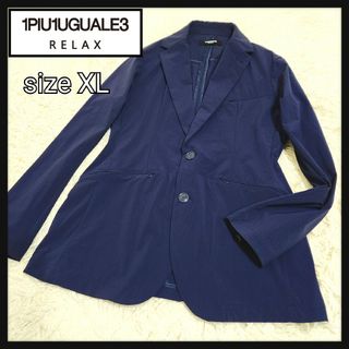 1piu1uguale3 - 【美品】1PIU1UGUALE3 RELAX テーラードジャケット 大きめ XL