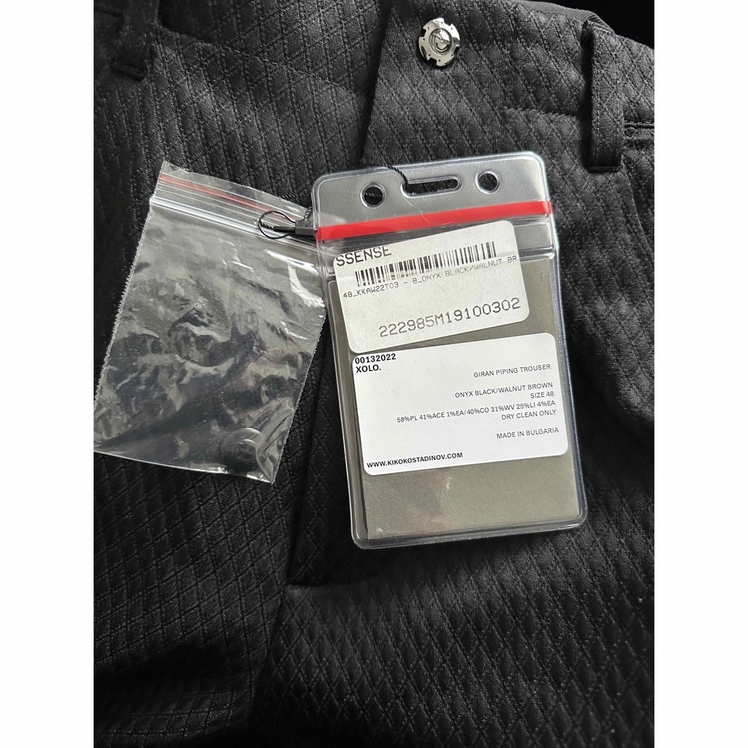 KIKO KOSTADINOV - KIKO KOSTADINOV GIRAN PIPING TROUSERの通販 KIKO KOSTADINOV - KIKO KOSTADINOV GIRAN PIPING TROUSERの通販