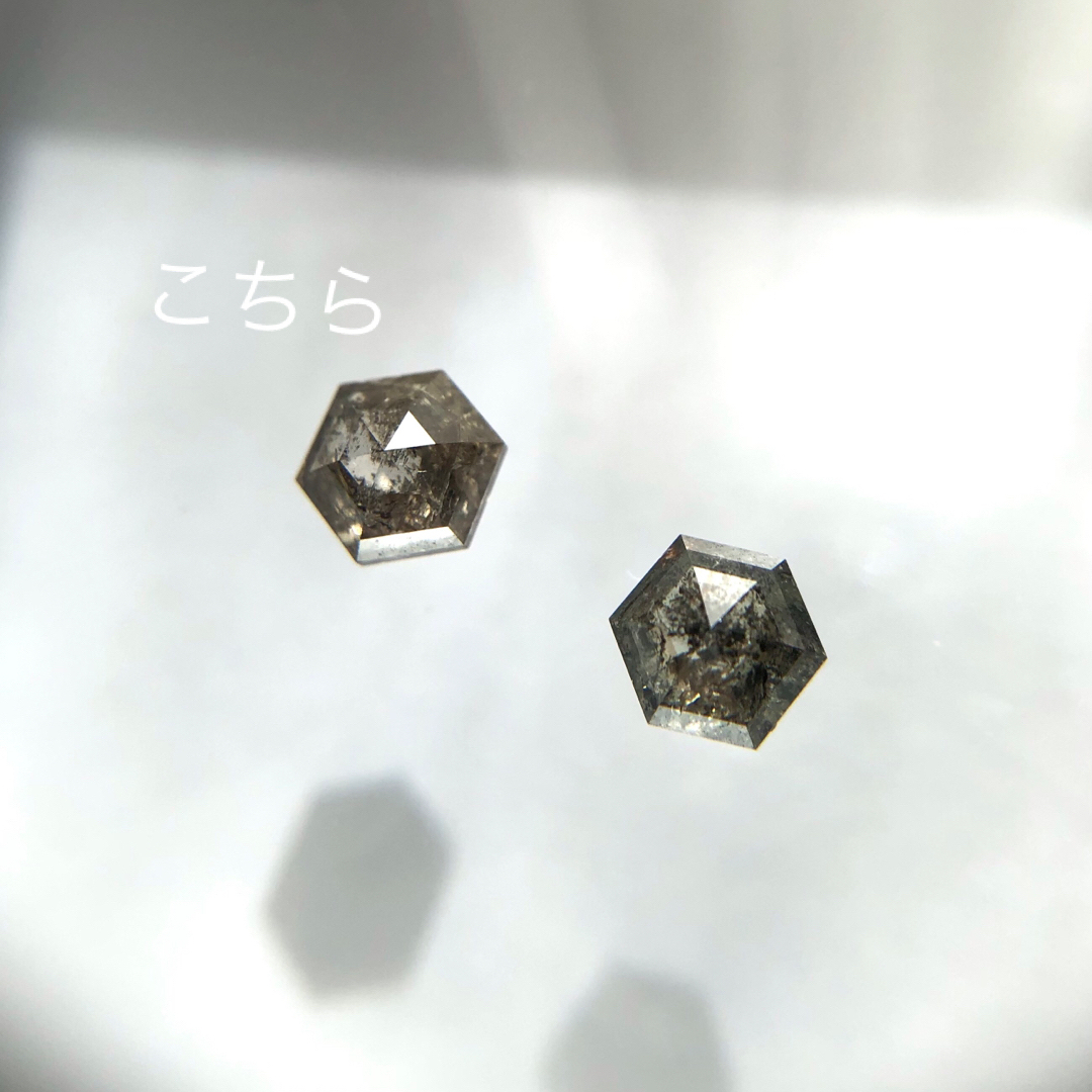 約0.5ct　ナチュラルダイヤモンド ブラウンダイヤモンド　ルース　1ピース レディースのアクセサリー(その他)の商品写真