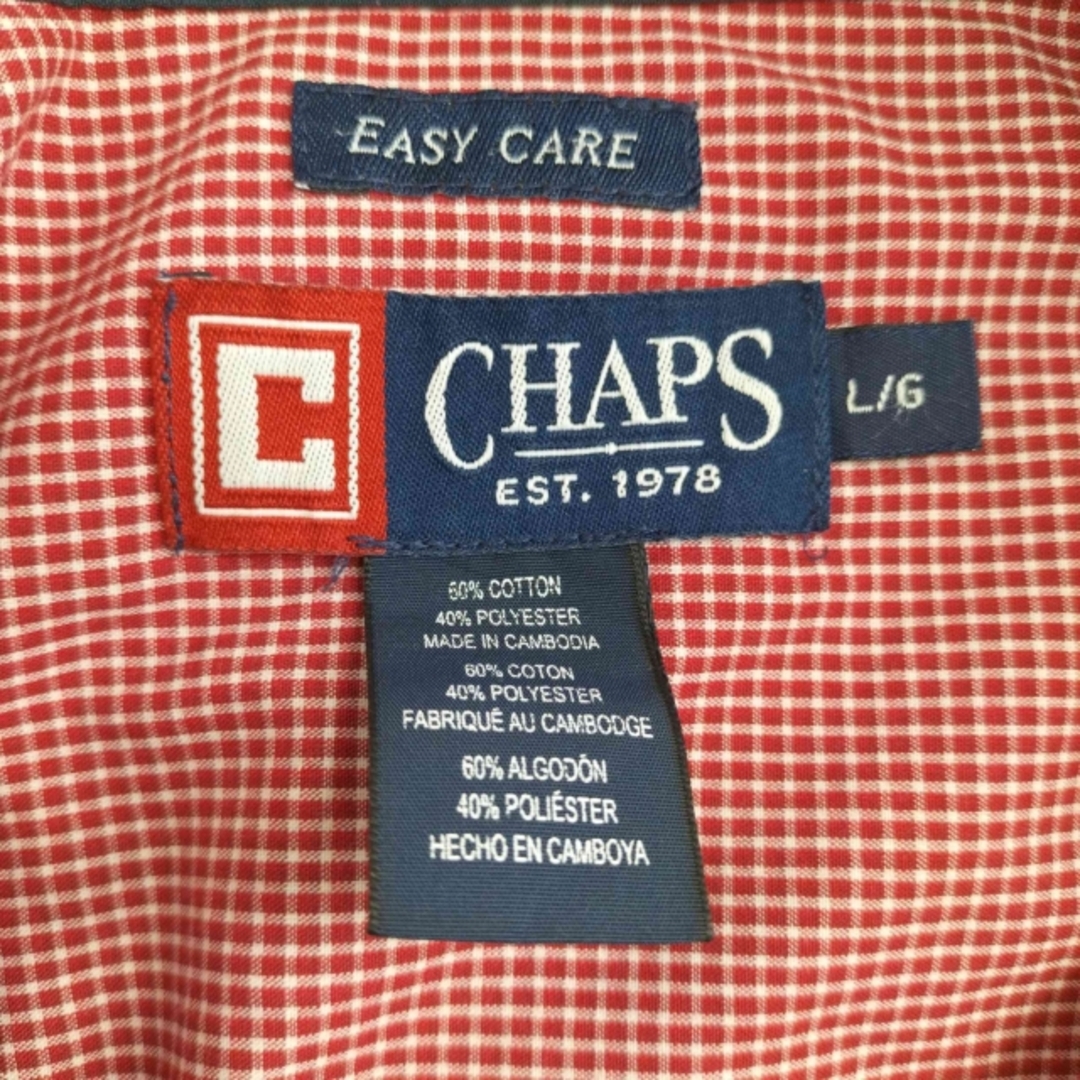 CHAPS(チャップス)のCHAPS(チャップス) チェック柄 BD S/Sシャツ メンズ トップス メンズのトップス(その他)の商品写真