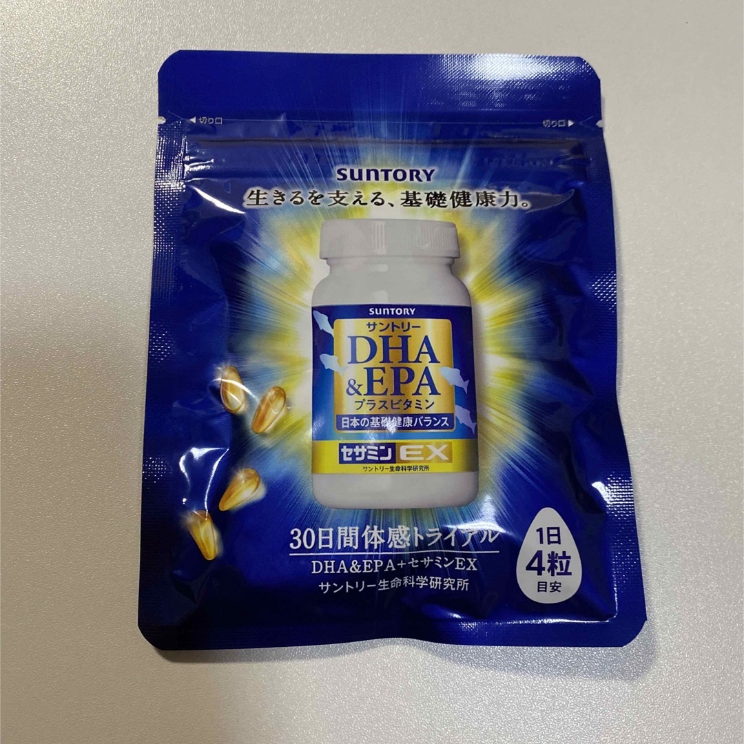 サントリー　DHA&EPA+セサミンEX 食品/飲料/酒の健康食品(その他)の商品写真