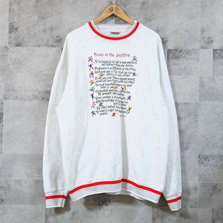 オニータ(ONEITA)のONEITA オニータ 90s スウェット 美品 ホワイト power-t(スウェット)