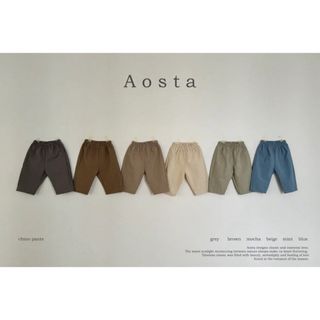 アオスタ　aosta チノパンツ　韓国子ども服(パンツ)