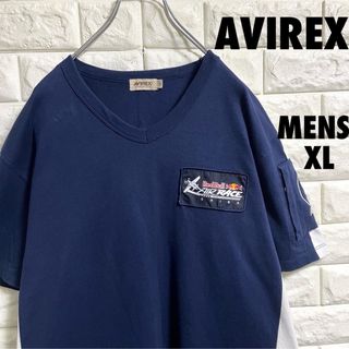 アヴィレックス(AVIREX)のAVIREX レッドブル　エアフォース　半袖Tシャツ　メンズXLサイズ(Tシャツ/カットソー(半袖/袖なし))