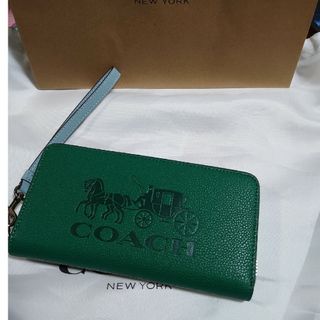 COACH - ⏹️未使用⏹️C8337 COACH キスロック ２つ折り財布 ホワイト