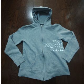 ザノースフェイス(THE NORTH FACE)のTHE NORTH FACE　パーカー　M　グレー　ジップアップ(パーカー)