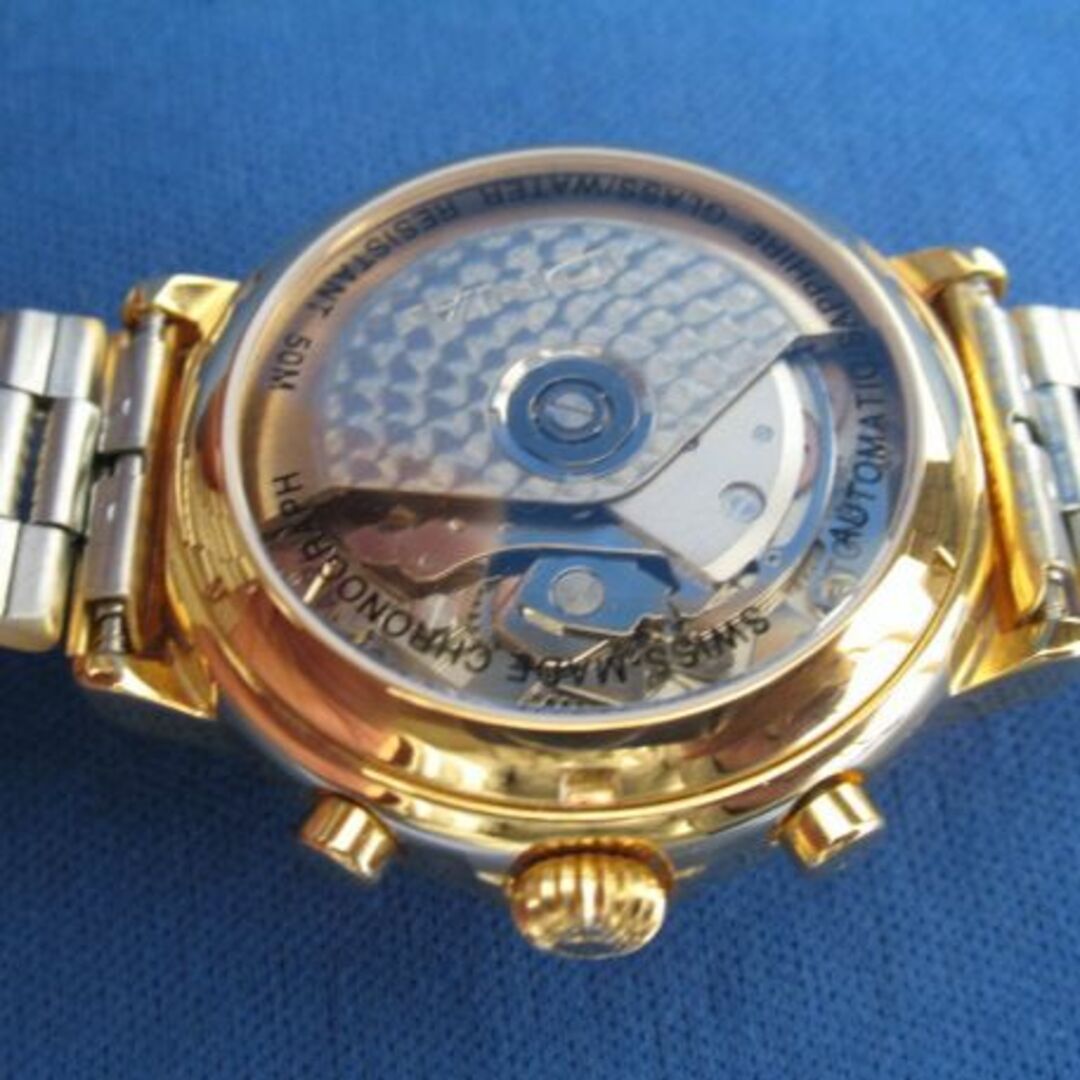バルジュー7750 ヨコハマ（横浜） DNA  自動巻き クロノグラフ ウォッチ メンズの時計(腕時計(アナログ))の商品写真