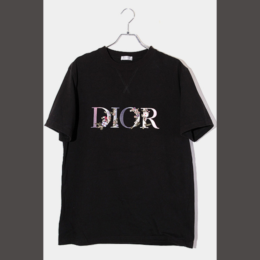 DIOR HOMME(ディオールオム)の21SS ディオール オム オーバーサイズ ディオールフラワーズ 半袖Tシャツ メンズのトップス(Tシャツ/カットソー(半袖/袖なし))の商品写真