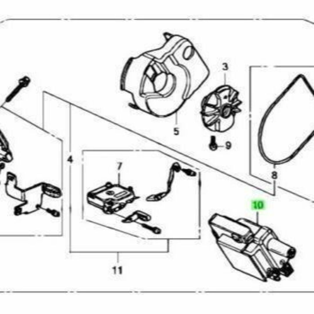 ホンダ(ホンダ)のホンダ E-RA1 オデッセイ コイルASSY イグニッション メーカー純正品 自動車/バイクの自動車(車種別パーツ)の商品写真