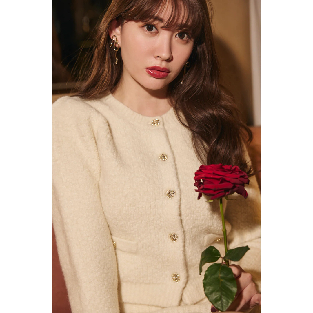 Her lip to(ハーリップトゥ)のHerlipto Pure Boucle Knit Set ハーリップトゥ レディースのレディース その他(セット/コーデ)の商品写真