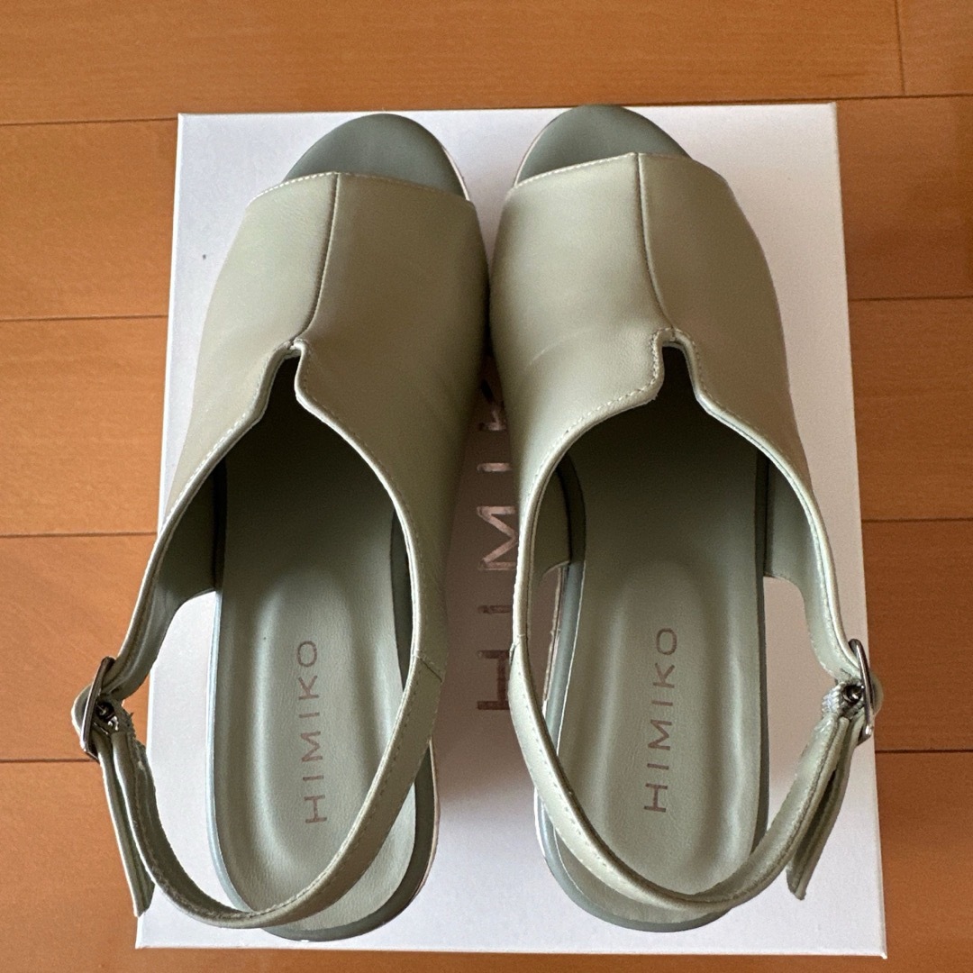 卑弥呼(ヒミコ)の美品☆HIMIKOウェッジソールサンダル レディースの靴/シューズ(サンダル)の商品写真
