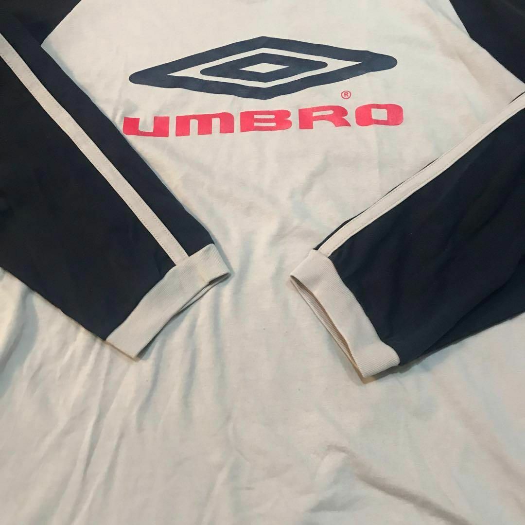 UMBRO(アンブロ)の00s アンブロ ラグラン ロンT 長袖 y2k メンズのトップス(Tシャツ/カットソー(七分/長袖))の商品写真