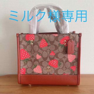 COACH - COACH コーチ トートバッグ キャンバス ディテール 未使用 