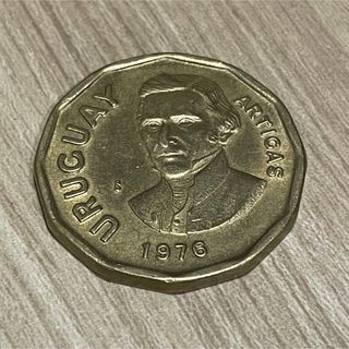 海外アンティークコイン ウルグアイ1ペソ硬貨 1枚(貨幣)