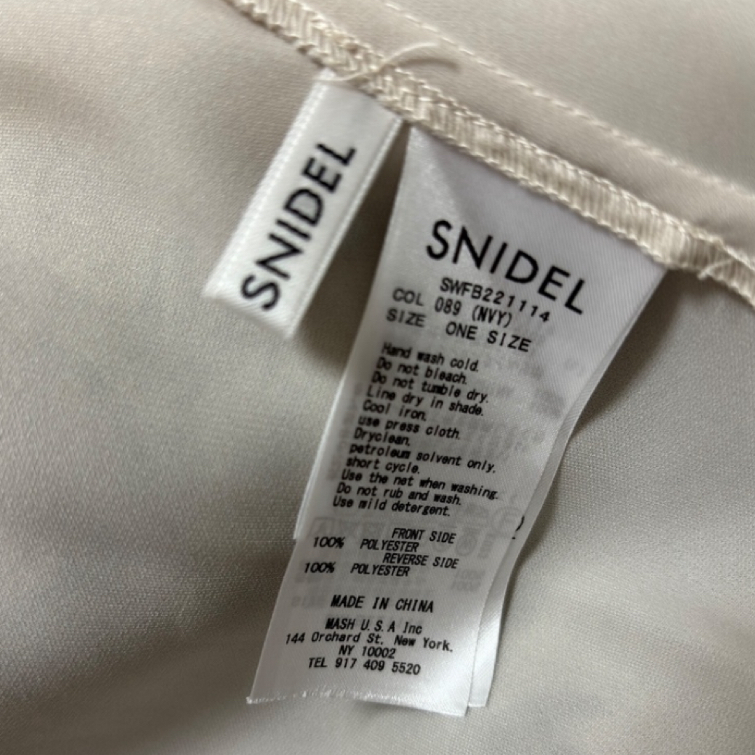 SNIDEL(スナイデル)のsnidel トワルドジュイブラウス(長袖) レディースのトップス(シャツ/ブラウス(長袖/七分))の商品写真