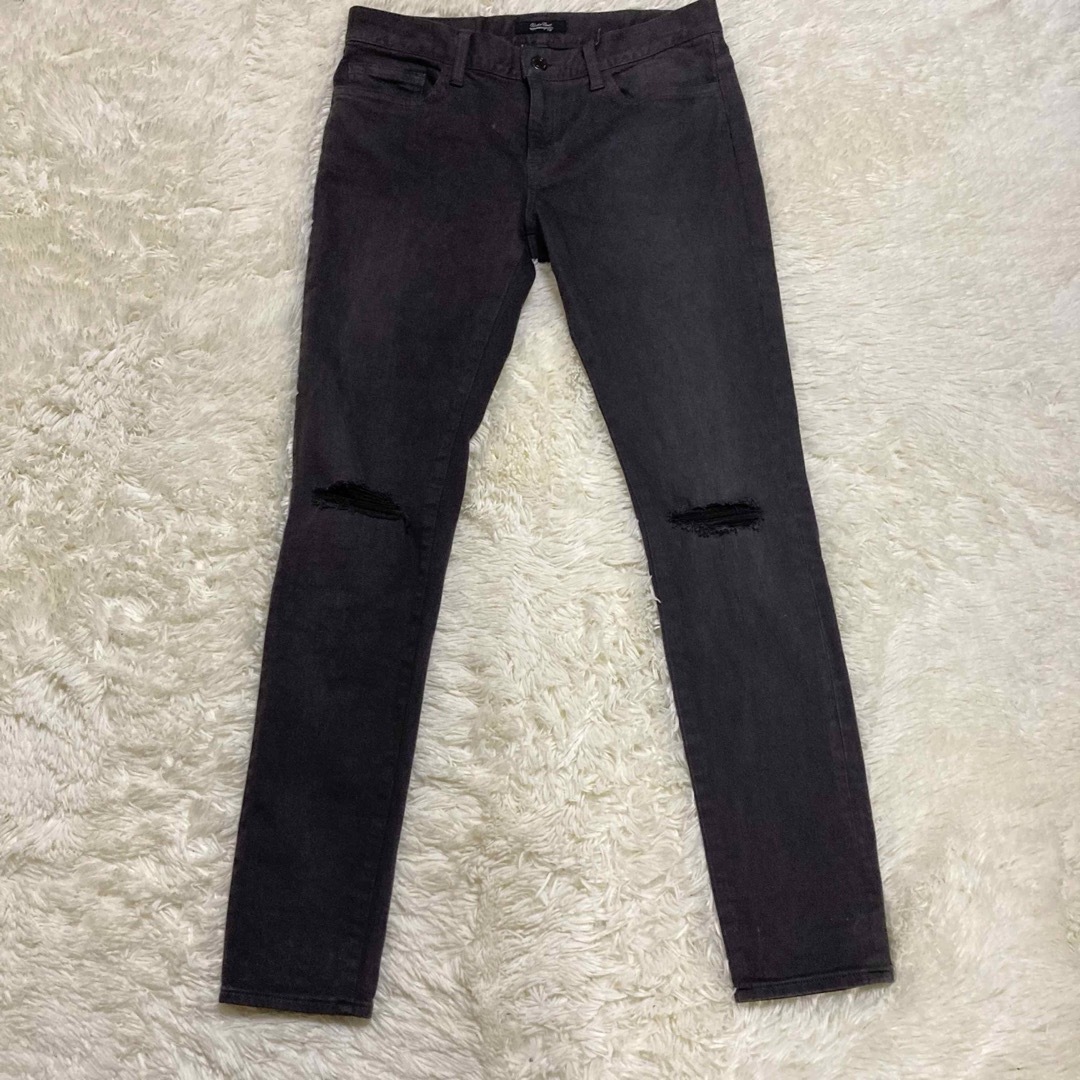 UNDERCOVER(アンダーカバー)のアンダーカバー　クラッシュ　スキニー　ブラック　デニム　パンツ メンズのパンツ(デニム/ジーンズ)の商品写真