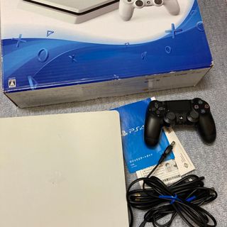 プレイステーション4(PlayStation4)のPlayStation®4グレイシャー・ホワイト1TBCUH_2000B動作品(家庭用ゲーム機本体)