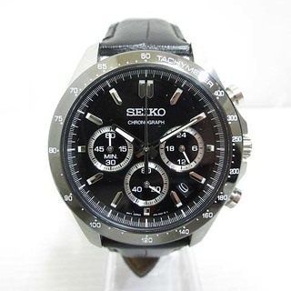 セイコー(SEIKO)のセイコー SEIKO 美品 スピリット クロノグラフ 8T63-00D0 腕時計(腕時計)