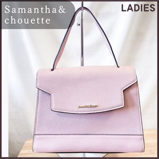 Samantha Thavasa - サマンサシュエット Samantha&chouette ピンク ハンドバッグ 