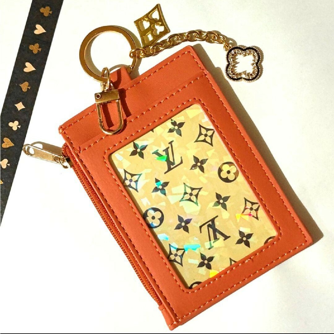 LOUIS VUITTON(ルイヴィトン)の⭐ミニ財布パスケース　⭐LOUIS VUITTONモノグラムトランプ１枚　OB レディースのファッション小物(パスケース/IDカードホルダー)の商品写真